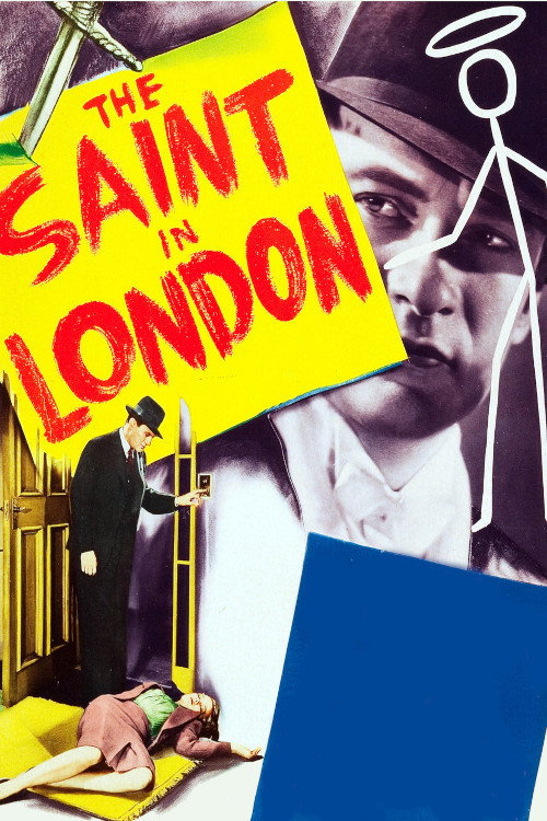 Movie poster for The Saint in London (1939)