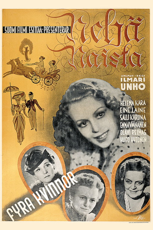 Movie poster for Neljä naista (1942)