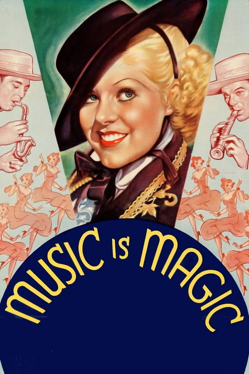 Movie poster for Music Is Magic (1935)
