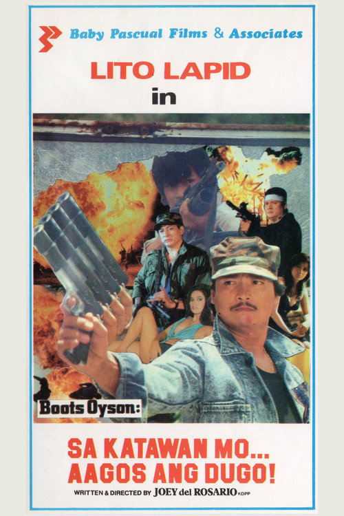 Movie poster for Boots Oyson: sa katawan mo ... aagos ang dugo!