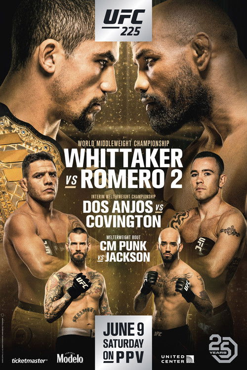 Movie poster for UFC 225: Whittaker vs. Romero 2 (2018)
