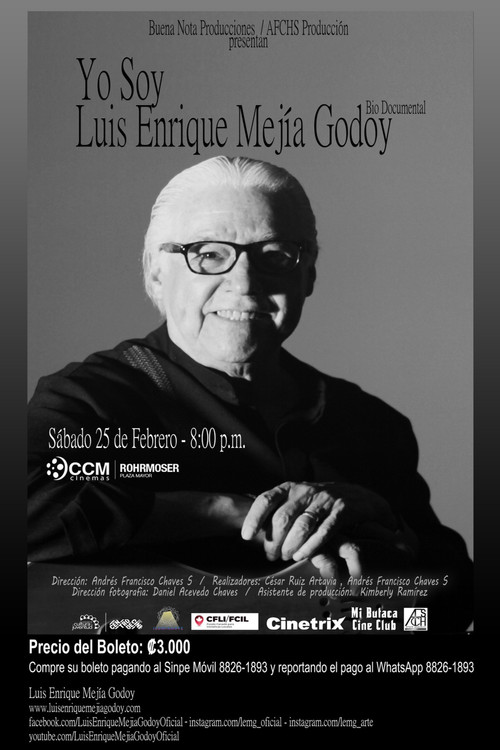 Movie poster for Yo soy Luis Enrique Mejía Godoy (2023)