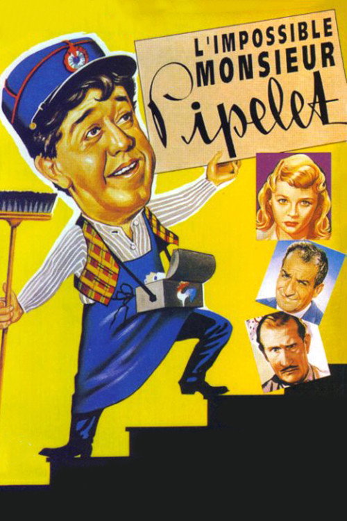 Movie poster for The Impossible Mr. Pipelet (1955)