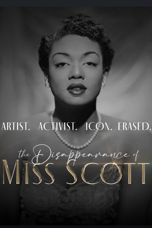 Movie poster for The Disappearance of Miss Scott (2025)