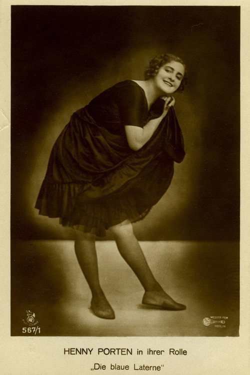 Movie poster for Die blaue Laterne (1918)