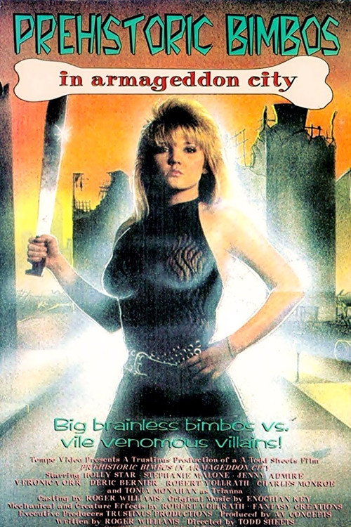 Movie poster for Prehistoric Bimbos in Armageddon City (1991)