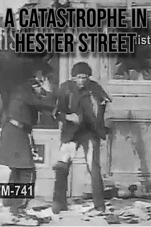 Movie poster for A Catastrophe in Hester Street (1904)