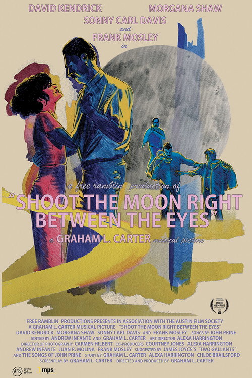 Movie poster for Shoot the Moon Right Between the Eyes (2018)
