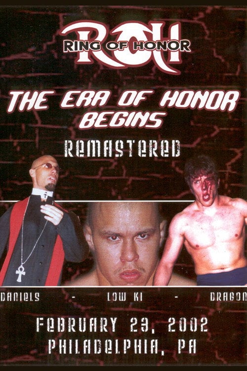 Movie poster for ROH: The Era of Honor Begins (2002)