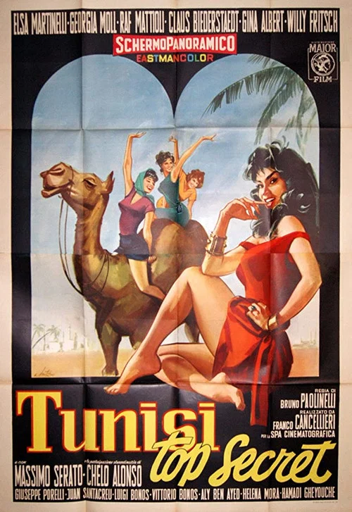 Movie poster for Tunisi top secret (1959)