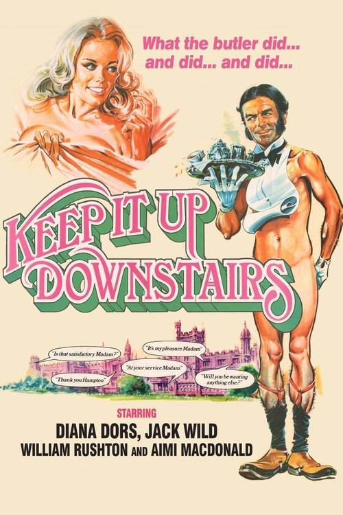 Movie poster for Keep It Up Downstairs (1976)