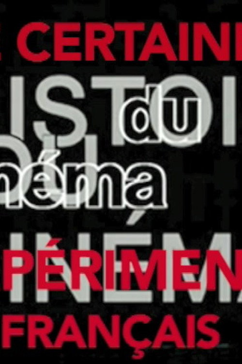 Movie poster for Une certaine histoire du cinéma expérimental français (2019)