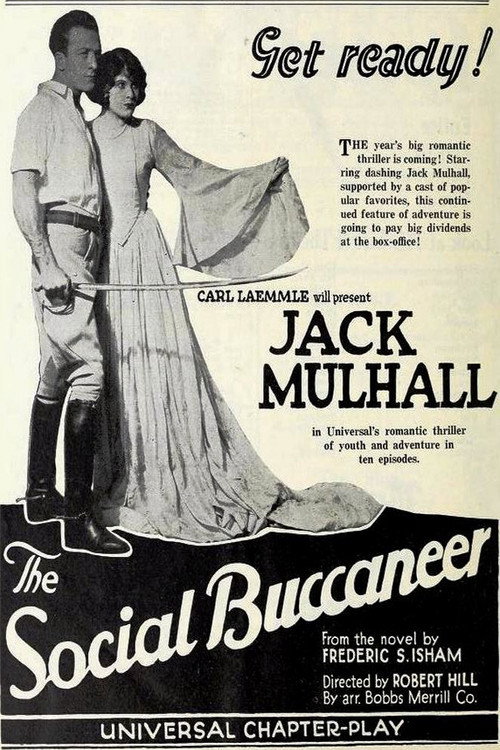 Movie poster for The Social Buccaneer (1923)
