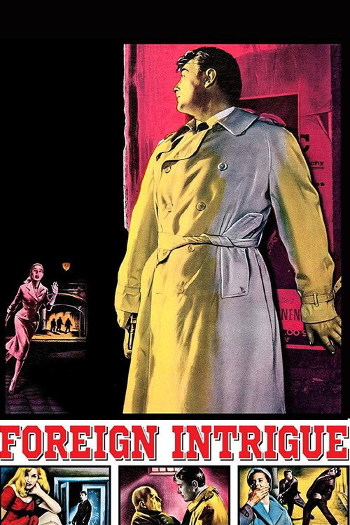 Movie poster for Foreign Intrigue (1956)