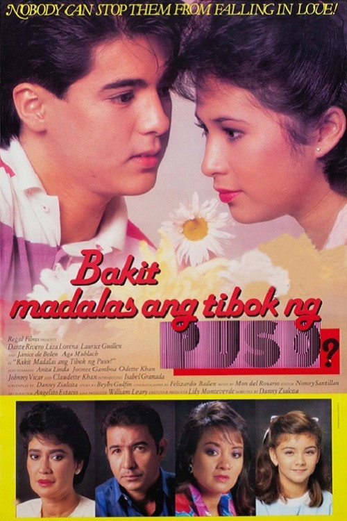 Movie poster for Bakit Madalas Ang Tibok Ng Puso! (1986)