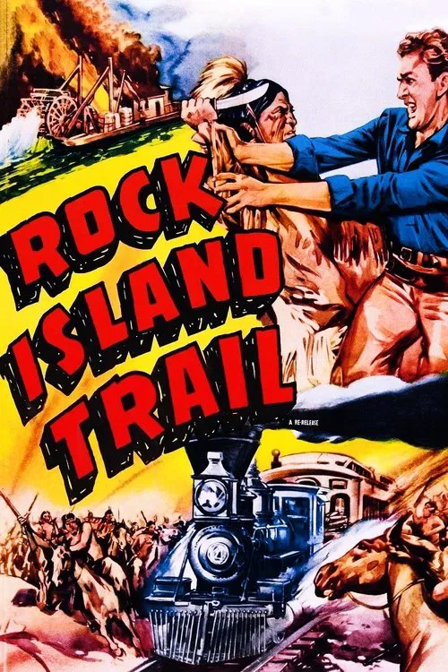 Movie poster for Rock Island Trail (1950)