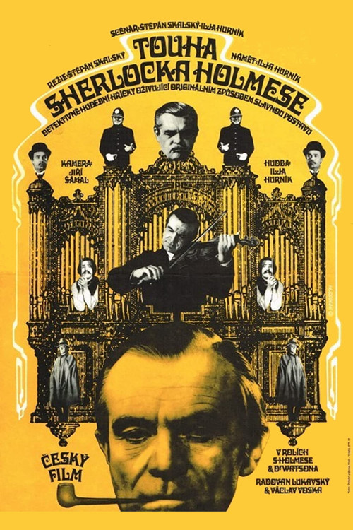 Movie poster for Touha Sherlocka Holmese (1972)