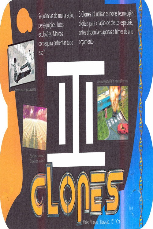 Movie poster for 3 Clones (2003)