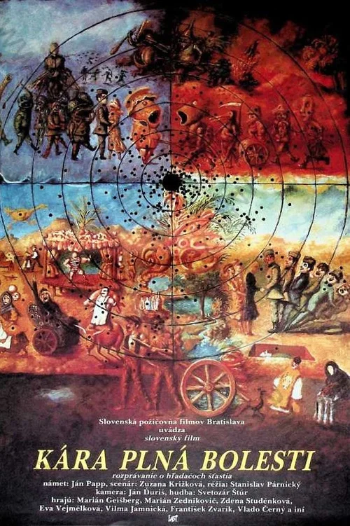Movie poster for Kára plná bolesti (1986)