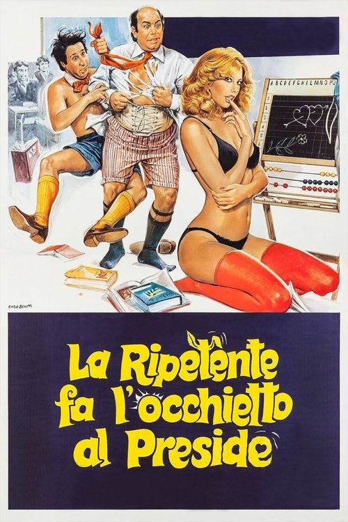 Movie poster for The Repeating Student Winked at Dean (1980)