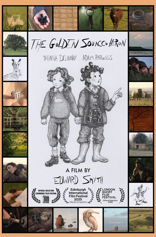 Movie poster for The Golden Squacco Heron (2025)