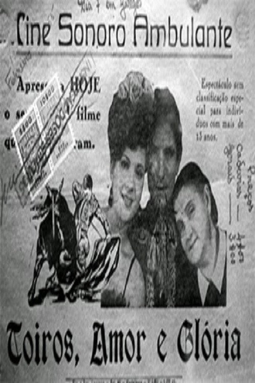 Movie poster for Toros, amor y gloria (1944)