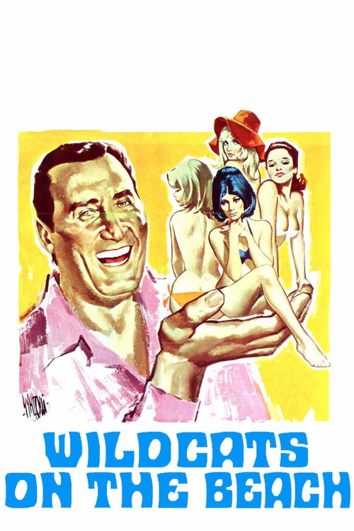 Movie poster for Wild Cats on the Beach (1959)