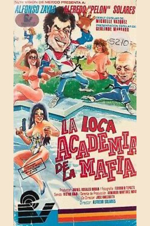 Movie poster for La loca academia de la mafia (1993)