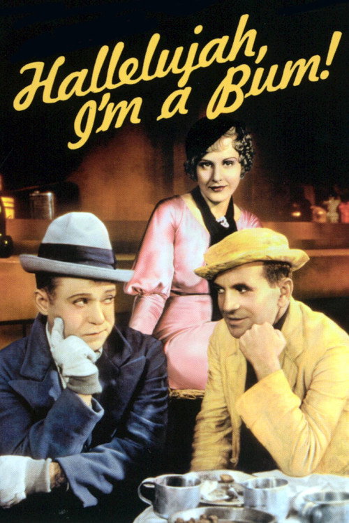 Movie poster for Hallelujah, I'm a Bum (1933)