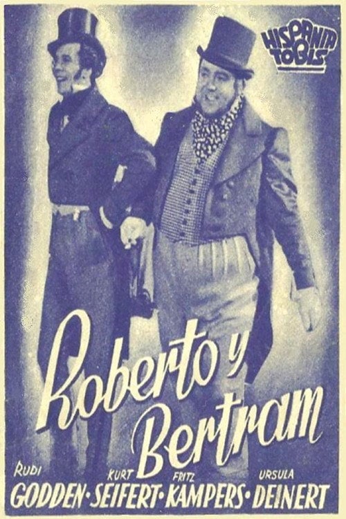 Movie poster for Robert and Bertram (1939)