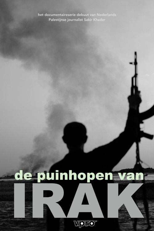 De puinhopen van Irak poster