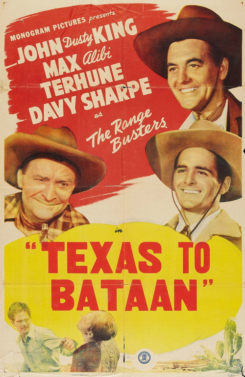 Movie poster for Texas to Bataan (1942)