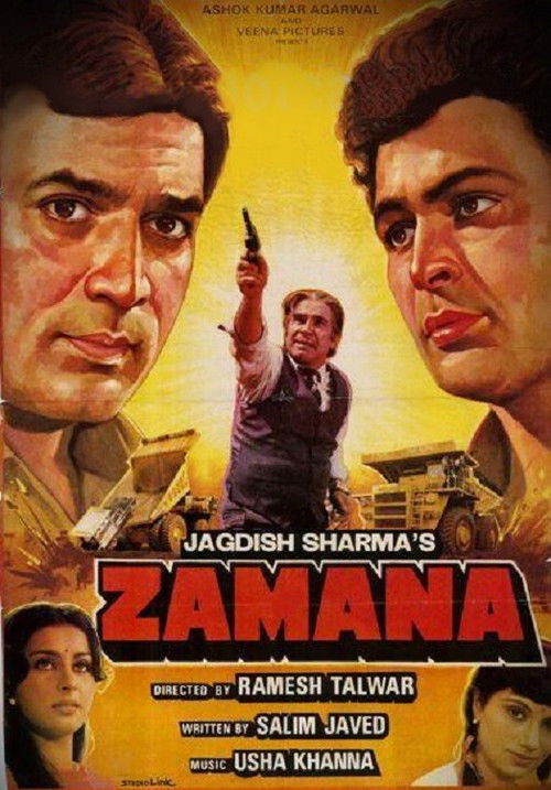 Movie poster for Zamana (1985)