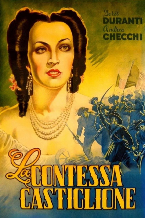 Movie poster for La contessa Castiglione (1942)