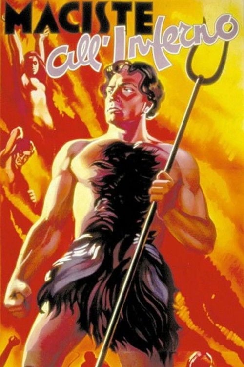 Movie poster for Maciste in Hell (1925)