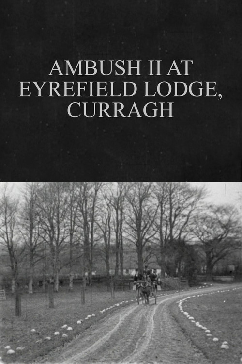 Movie poster for Ambush II at Eyrefield Lodge, Curragh (1902)