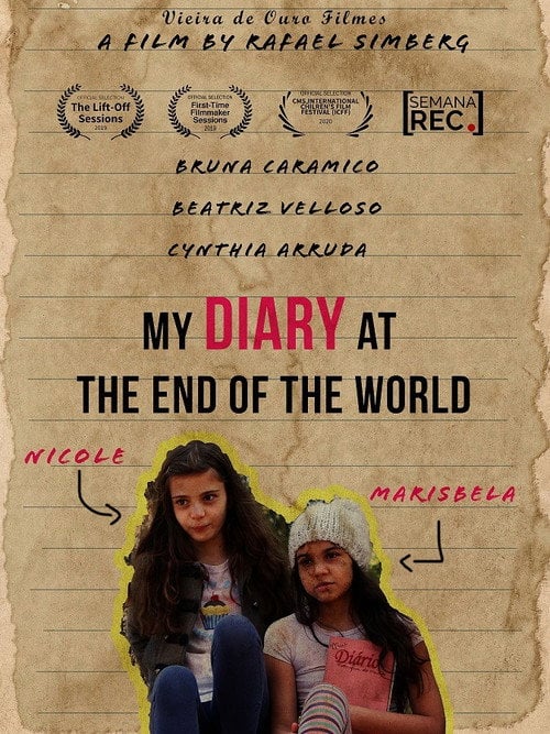 Movie poster for My diary at the end of the world (2018)