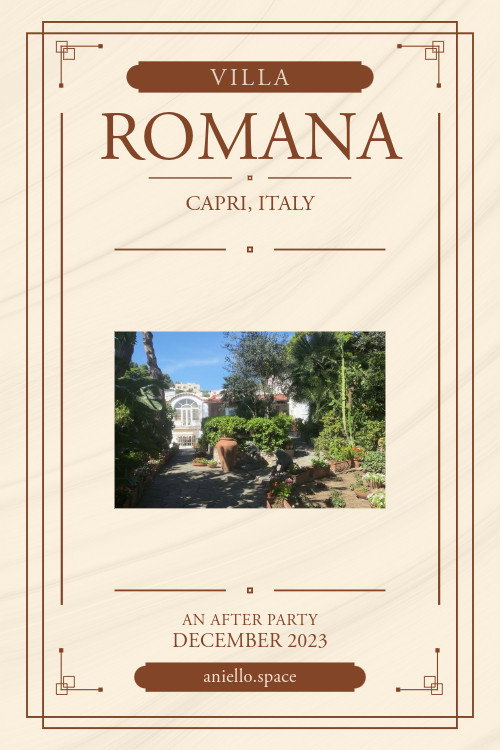 Movie poster for Villa Romana (2023)