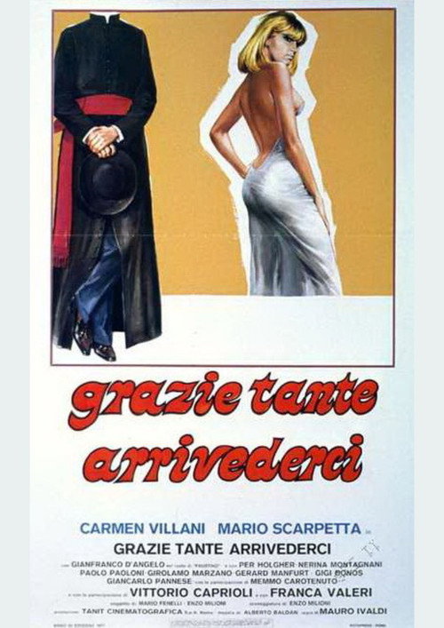Movie poster for Grazie tante arrivederci (1977)