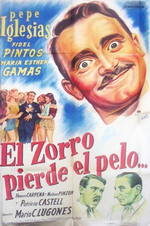 Movie poster for El zorro pierde el pelo (1950)