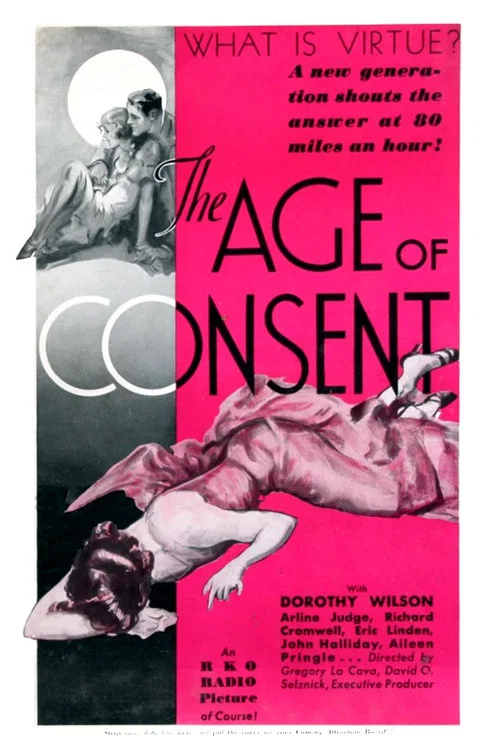 Movie poster for The Age of Consent (1932)
