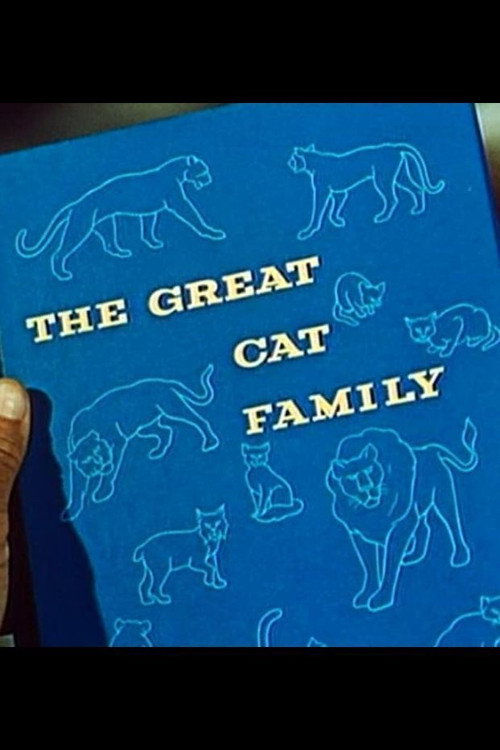 Movie poster for The Great Cat Family (1956)