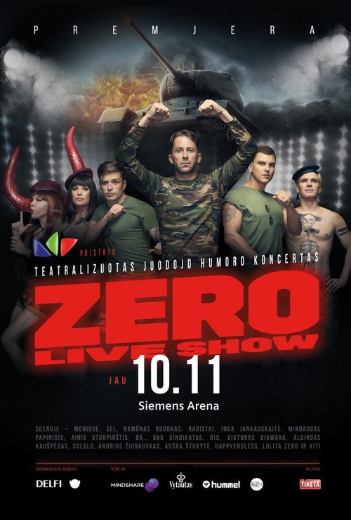 Movie poster for Zero Live Show (2018)