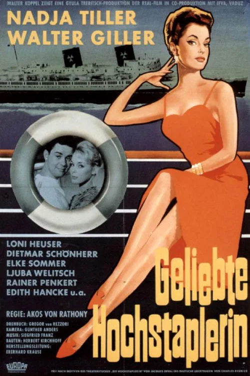 Movie poster for Geliebte Hochstaplerin (1961)