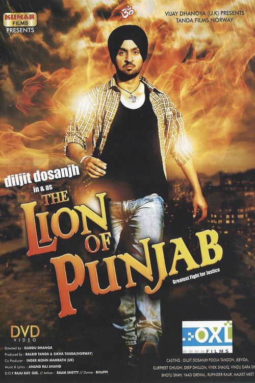 Movie poster for The Lion of Punjab (2011)