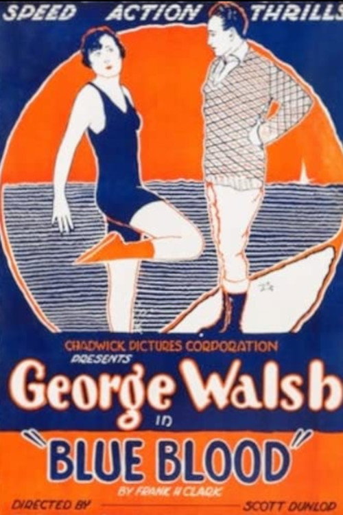 Movie poster for Blue Blood (1925)