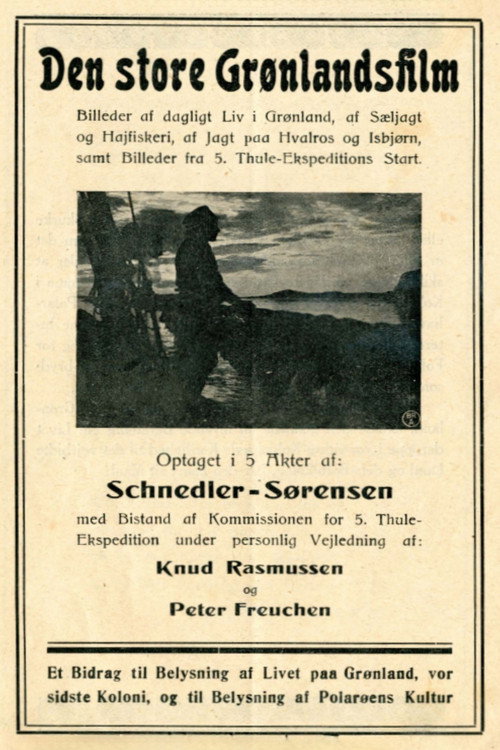 Movie poster for The Great Greenland Film (1922)