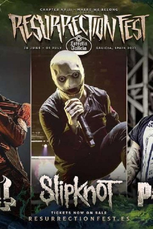 Movie poster for Slipknot - Live at Resurrection Fest EG 2023 (2023)