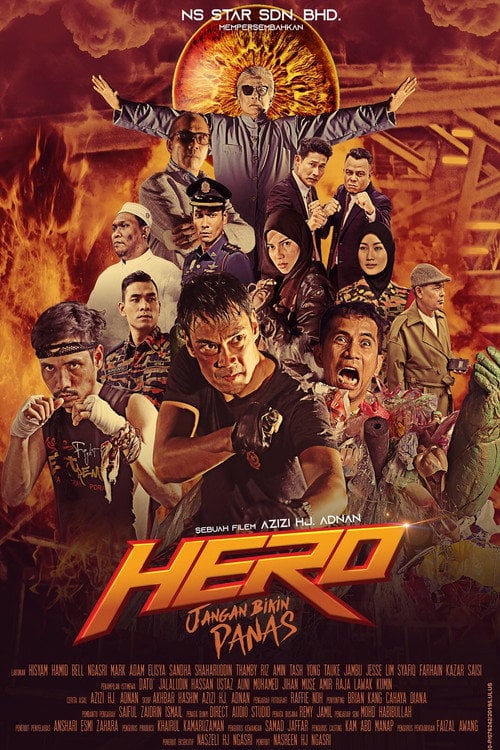 Movie poster for Hero: Jangan Bikin Panas (2019)