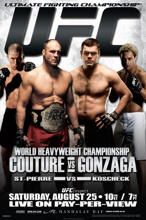 Movie poster for UFC 74: Respect (2007)